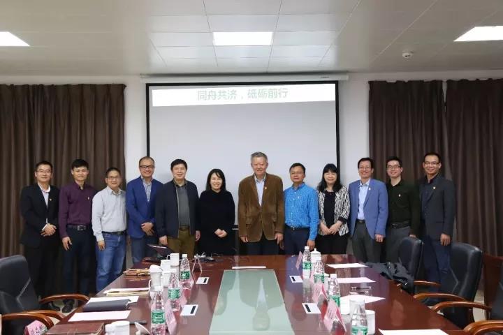 校党委书记陈春声一行到我院开展党建工作调研